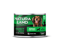 Кролик с говядиной и болгарским перцем 200г