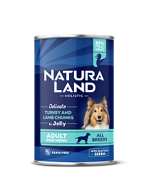 Сочные кусочки из индейки и ягненка(400)