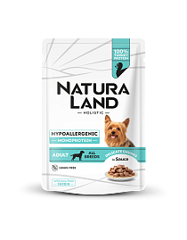 Гипоаллергенный корм для собак с моно-протеином. Нежные кусочки из индейки 100г