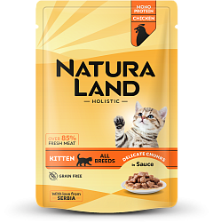 Нежные кусочки из цыплят в соусе для котят