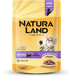 Нежные кусочки из индюшат в соусе для котят