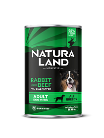 Кролик с говядиной и болгарским перцем 400г