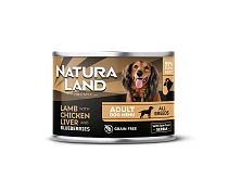 Ягненок с куриной печенью и черникой 200г