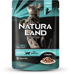 Сочные кусочки из индейки с пюре из моркови