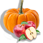 Яблоко и тыква